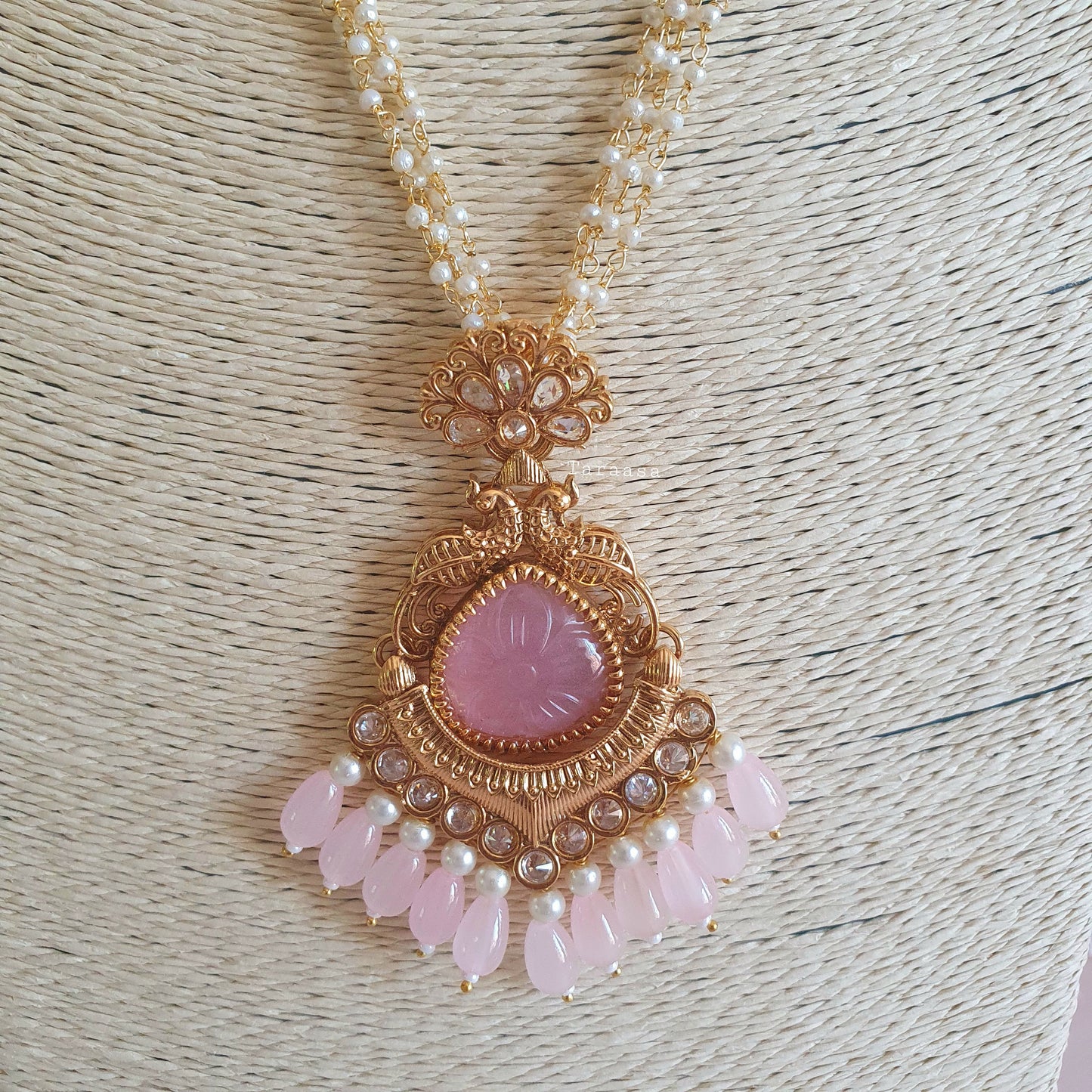 Misty Rose Necklace Set