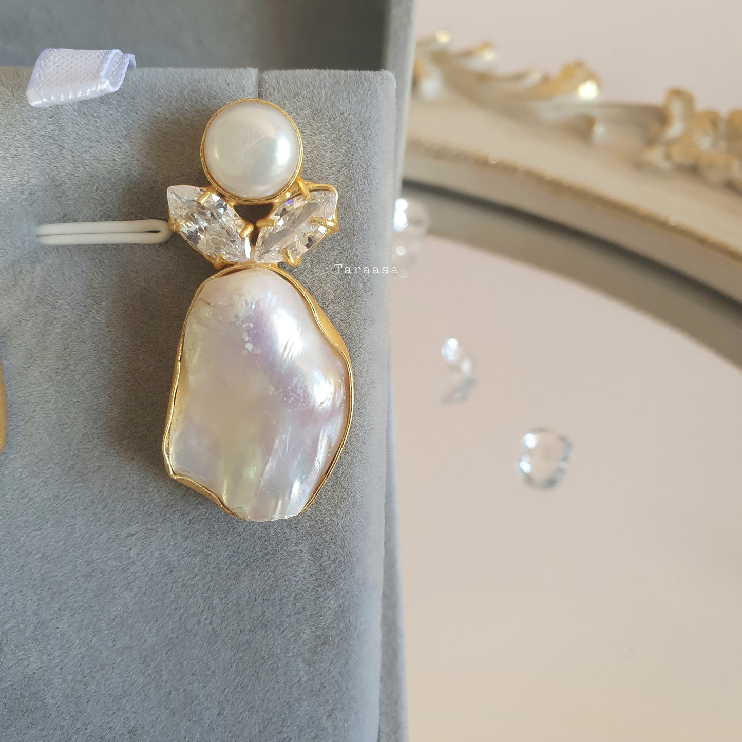 Drop Freshwater Pearl Earrings