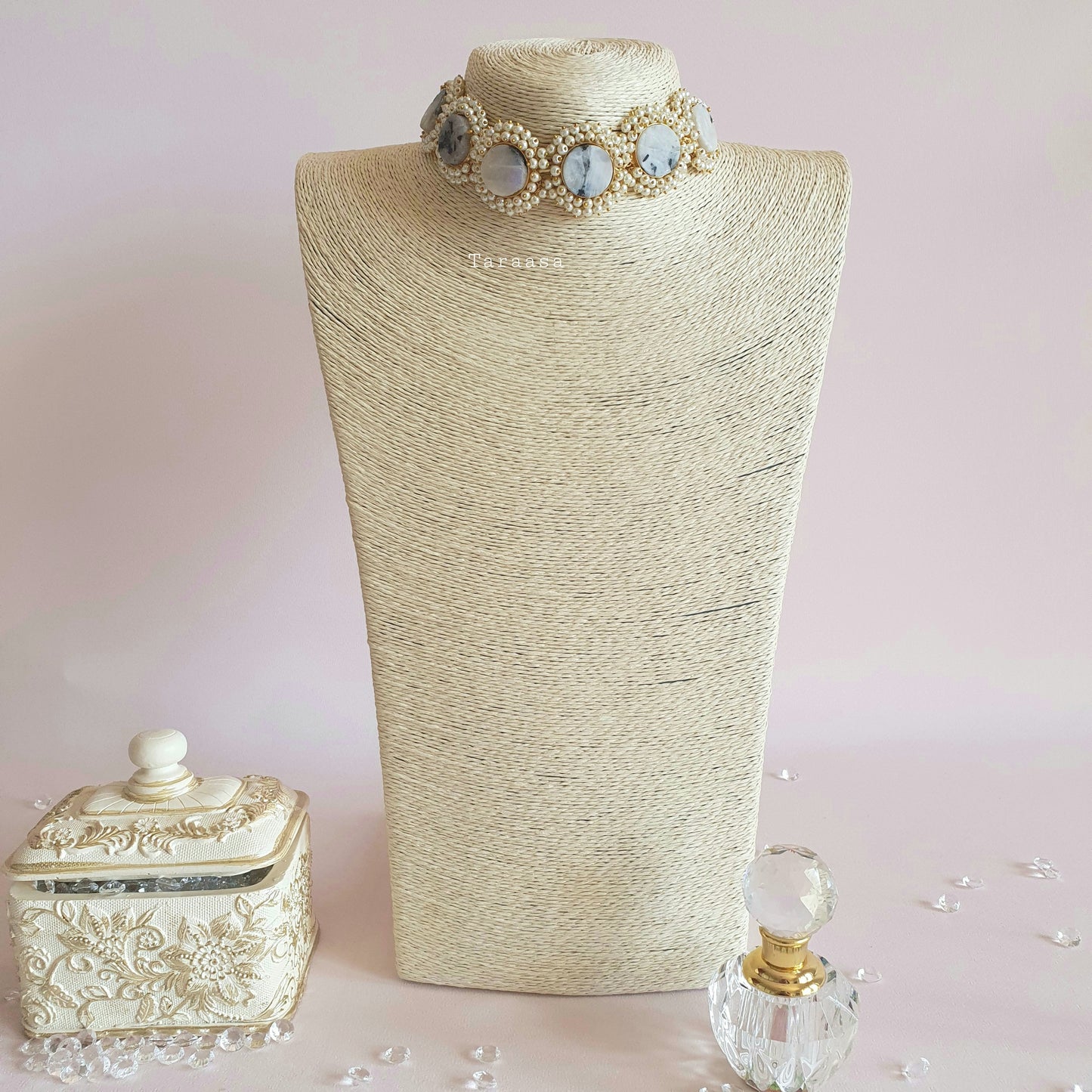 Tourmaline Quartz Crystal Choker