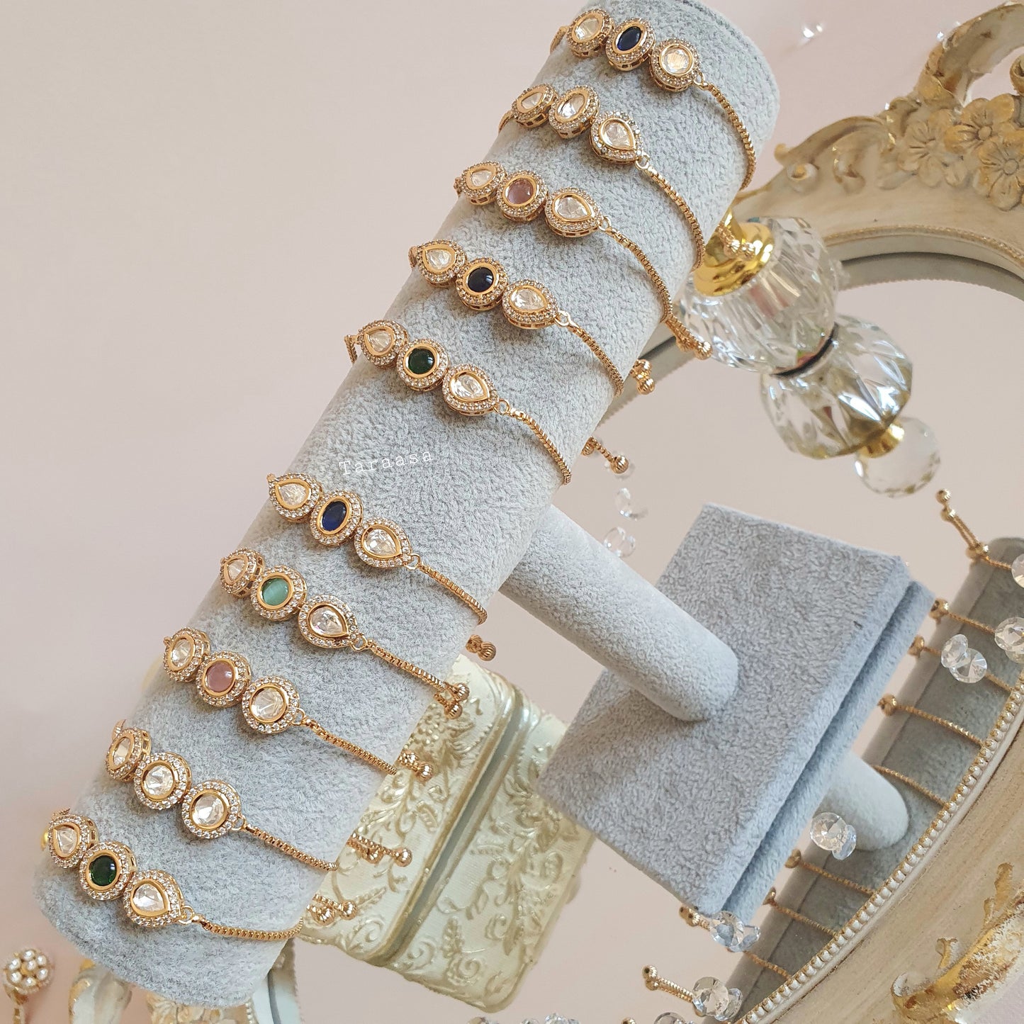 Emerald Kundan Bracelet