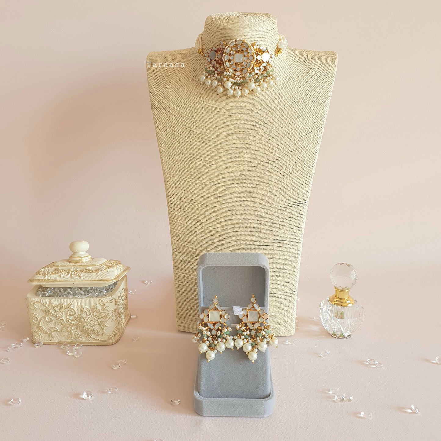 Mother of Pearl Choker Set