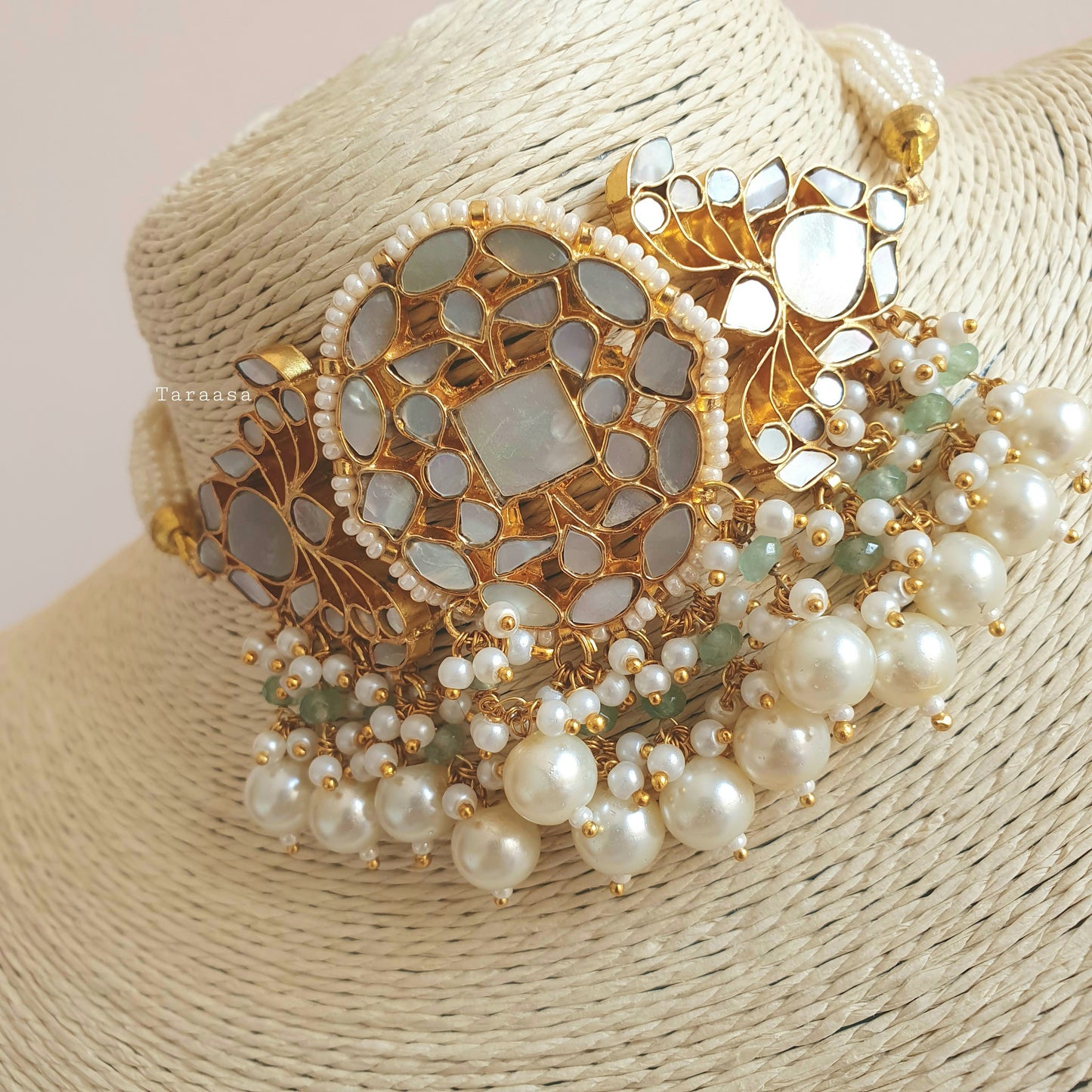 Mother of Pearl Choker Set