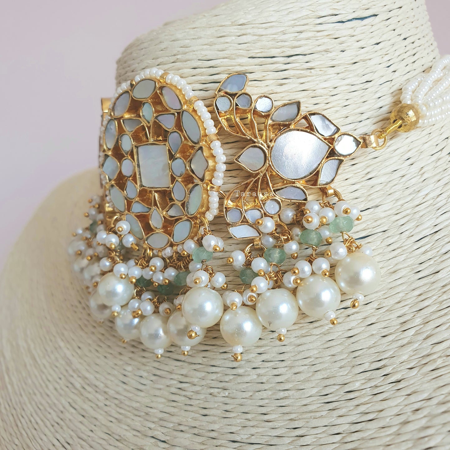 Mother of Pearl Choker Set