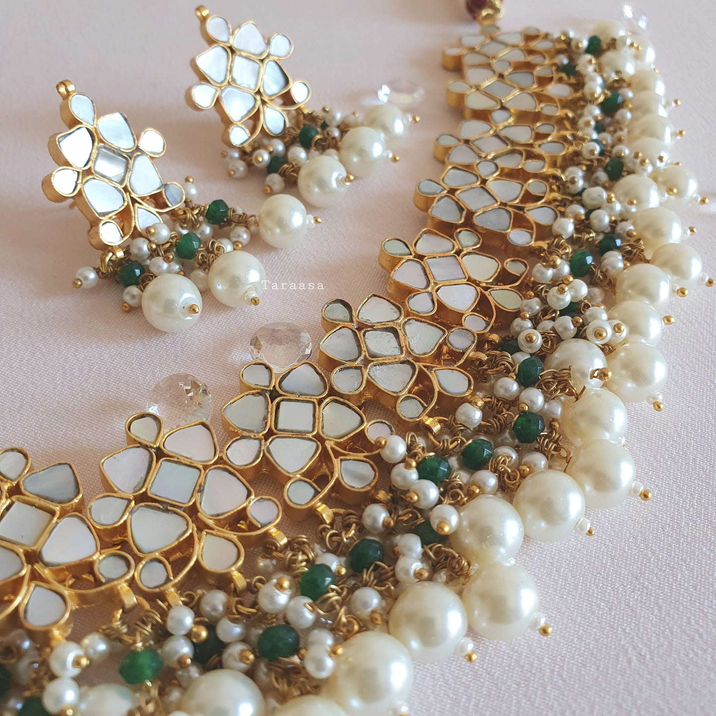 Mother of Pearl Necklace Set