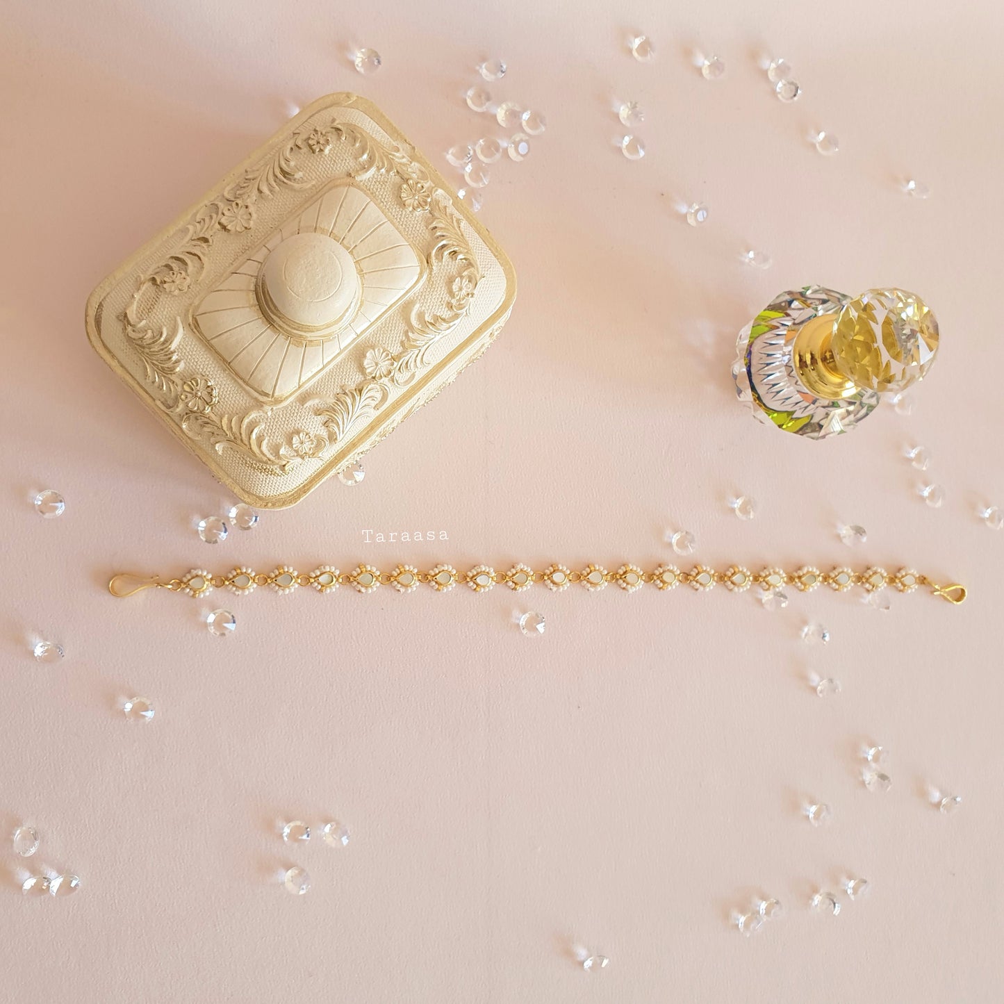 Mother of Pearl Sheeshphool