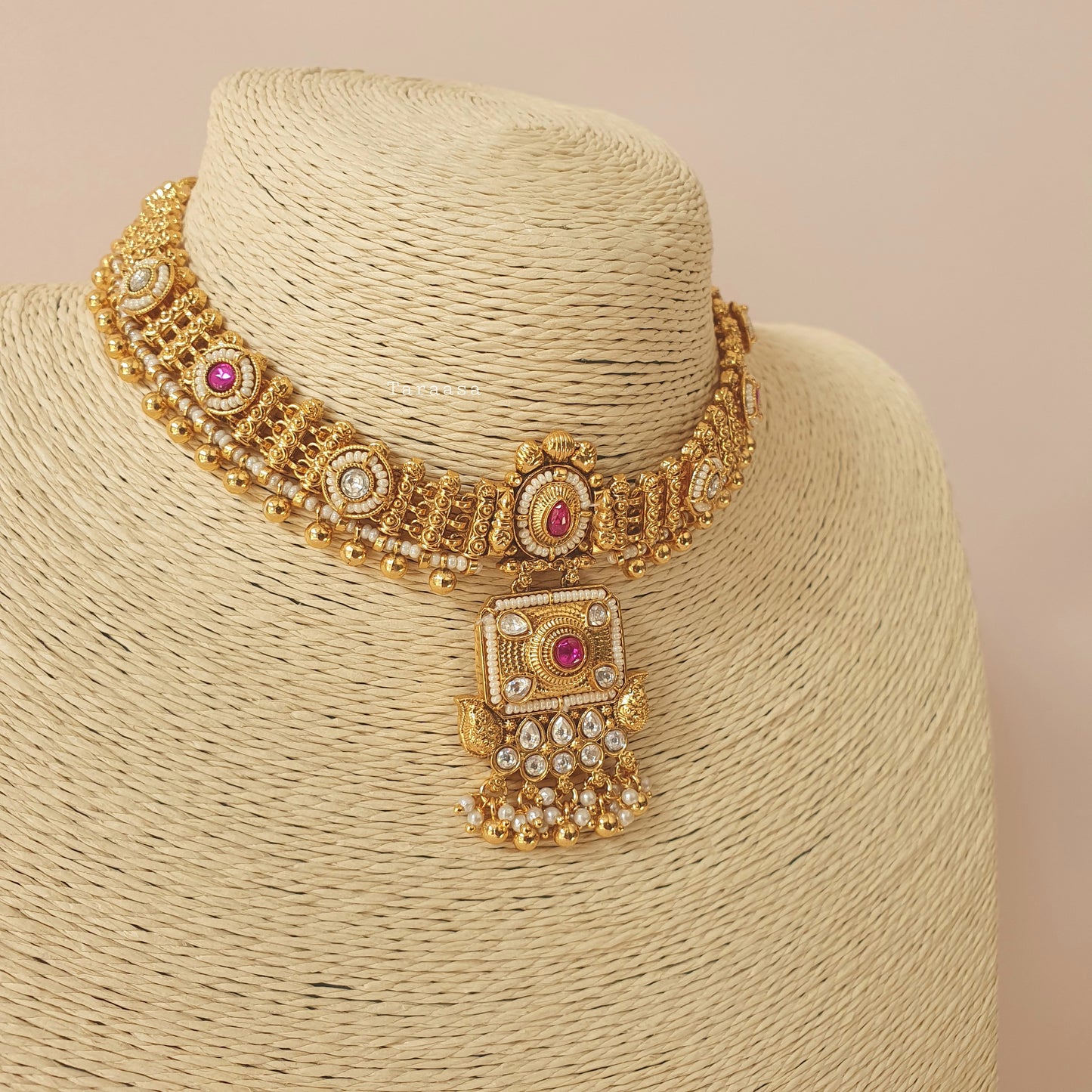 Heritage Choker Cerise