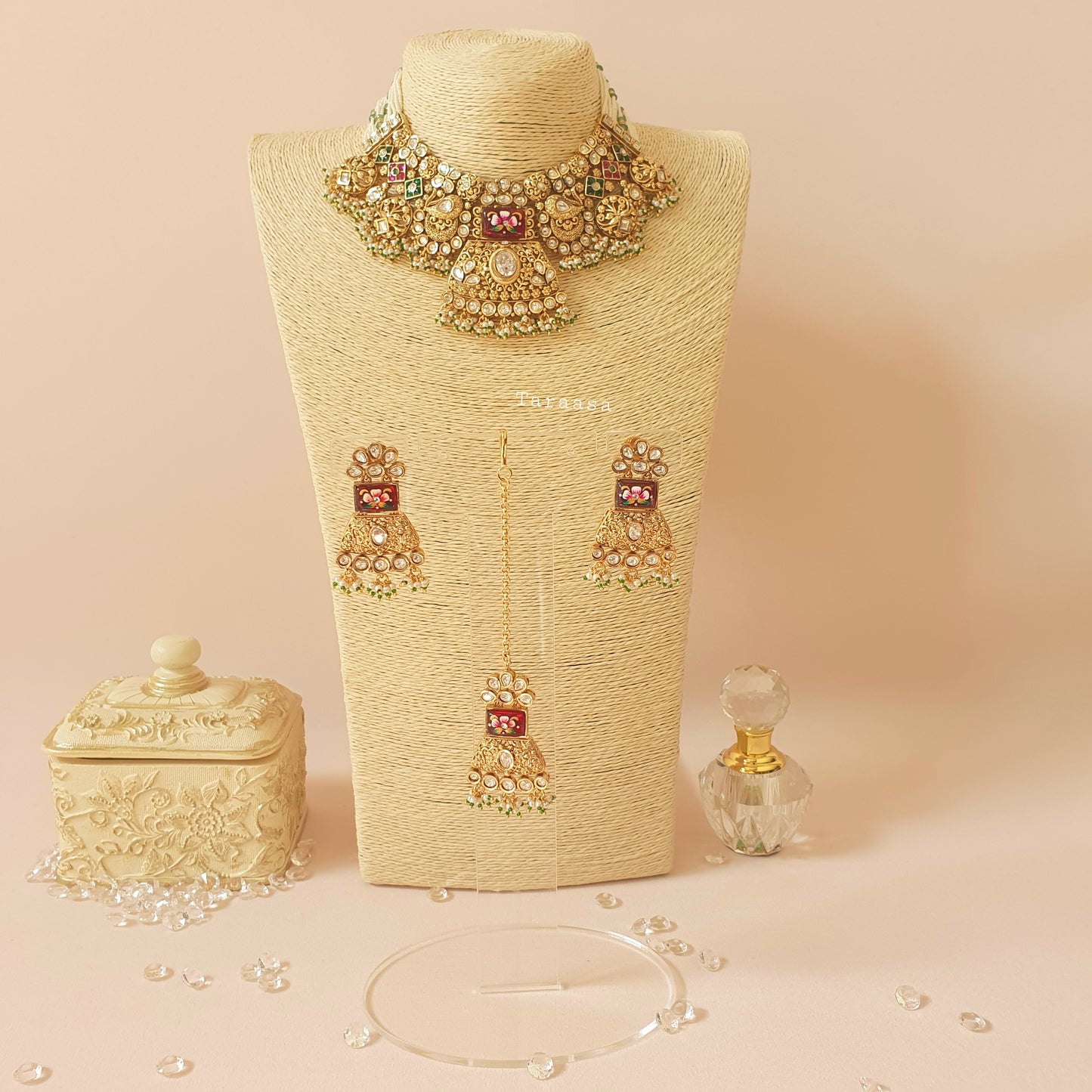 Blooming Bridal Necklace Set