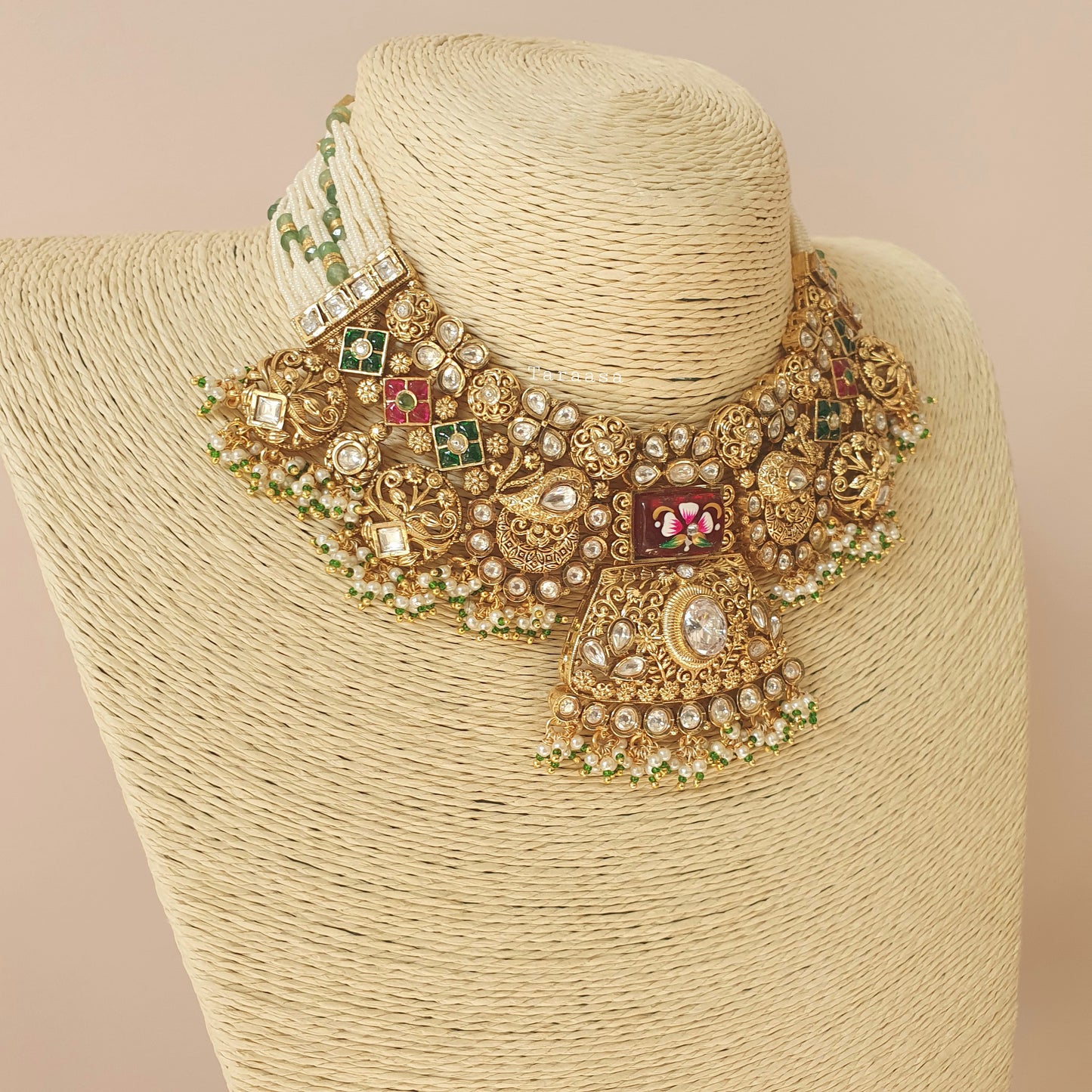 Blooming Bridal Necklace Set