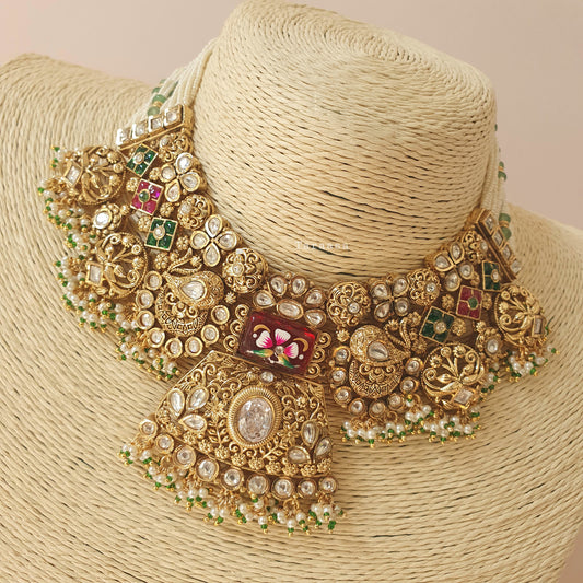 Blooming Bridal Necklace Set