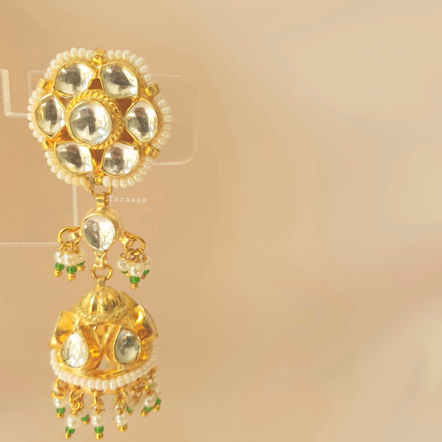Kundan Choker Set Green