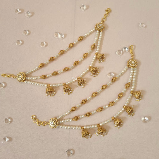 Gold & Pearl Kanchans