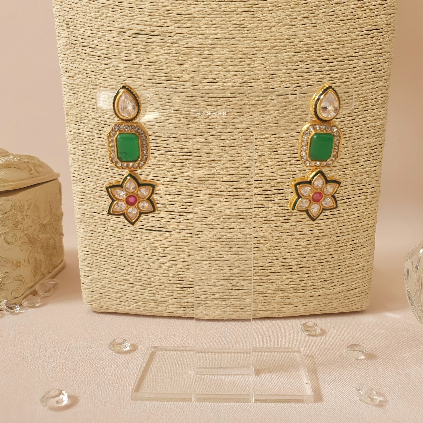 Flower Choker Set Multicolour