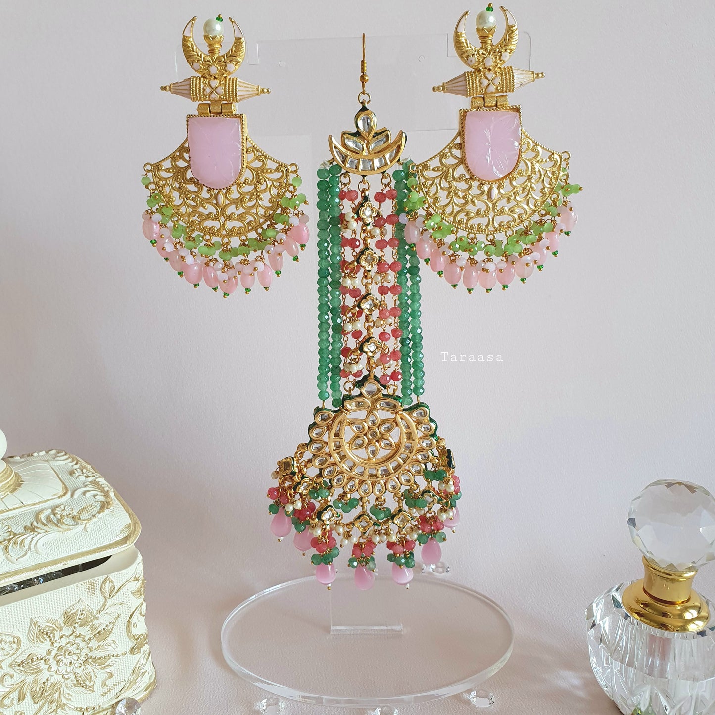 Pink Passa Tikka Set