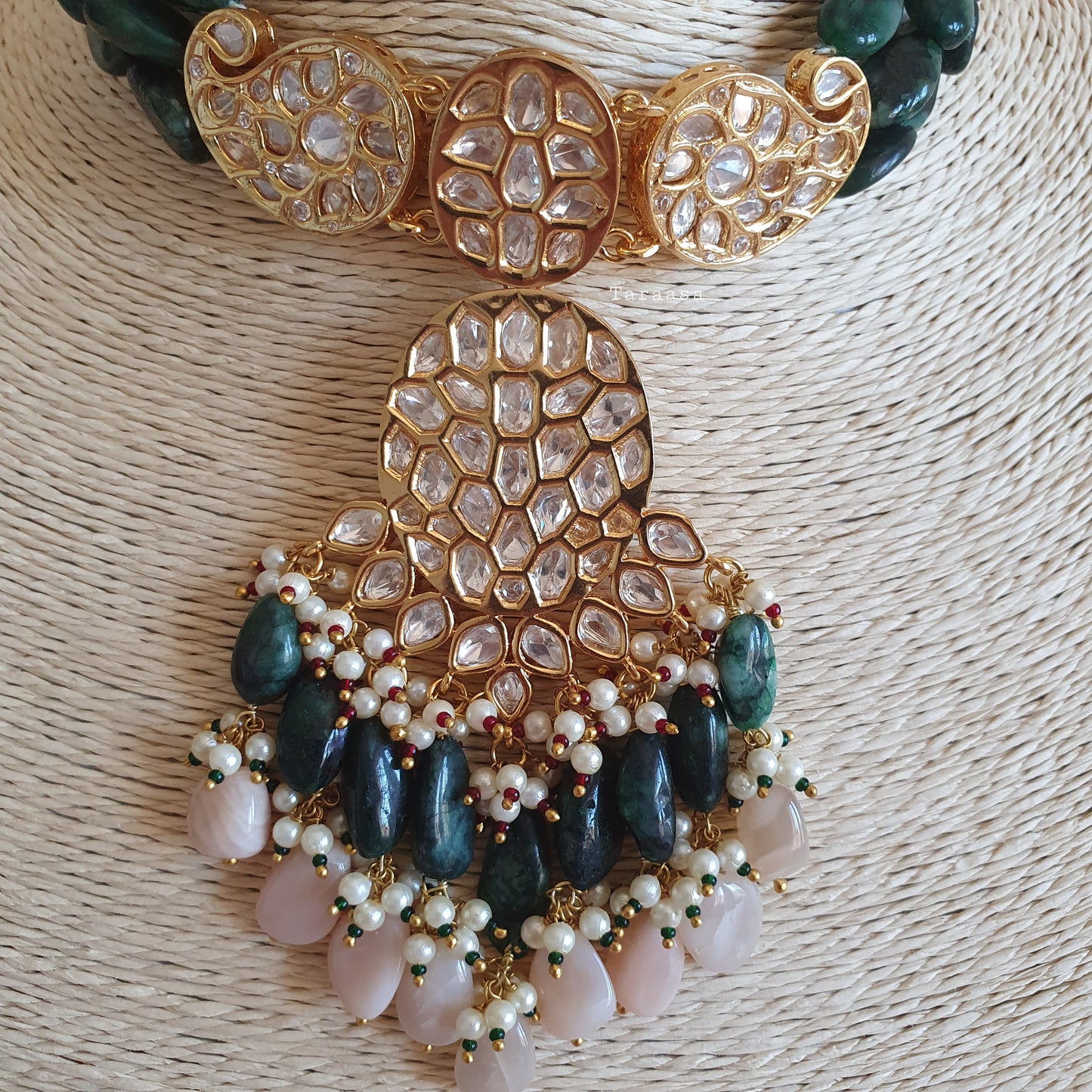 Emerald Beryl Choker