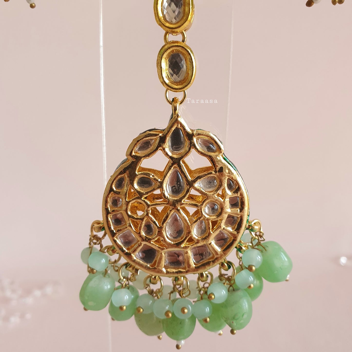 Mint Green Kundan Choker