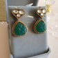 Monalisa Necklace Set - Emerald