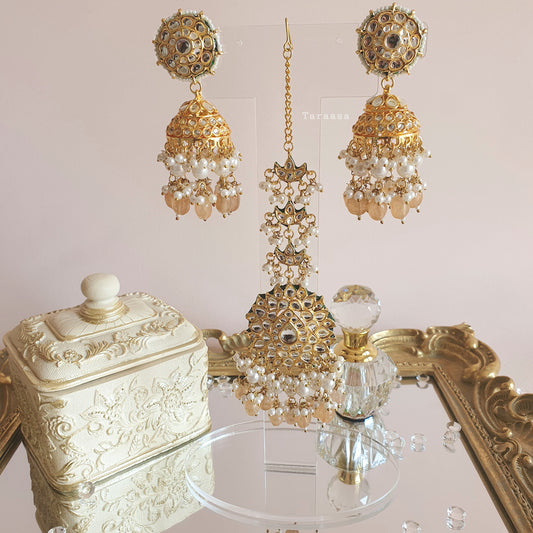 Nude Jumkhi & Tikka Set