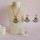 Emerald Necklace Set