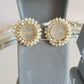 Snow Quartz Earring Ring Set