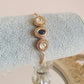 Sapphire Kundan Bracelet (Oval)