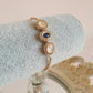 Sapphire Kundan Bracelet (Oval)
