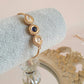 Sapphire Kundan Bracelet (Oval)