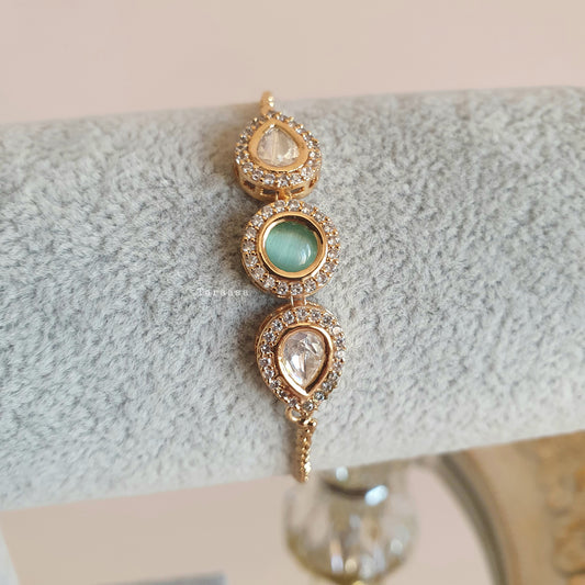 Turquoise Kundan Bracelet