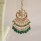 Kundan Bridal Set - Emerald Green