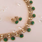 Moissanite Emerald Necklace Set