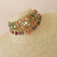 Kundan Choker Set Multicolour