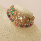 Kundan Choker Set Multicolour