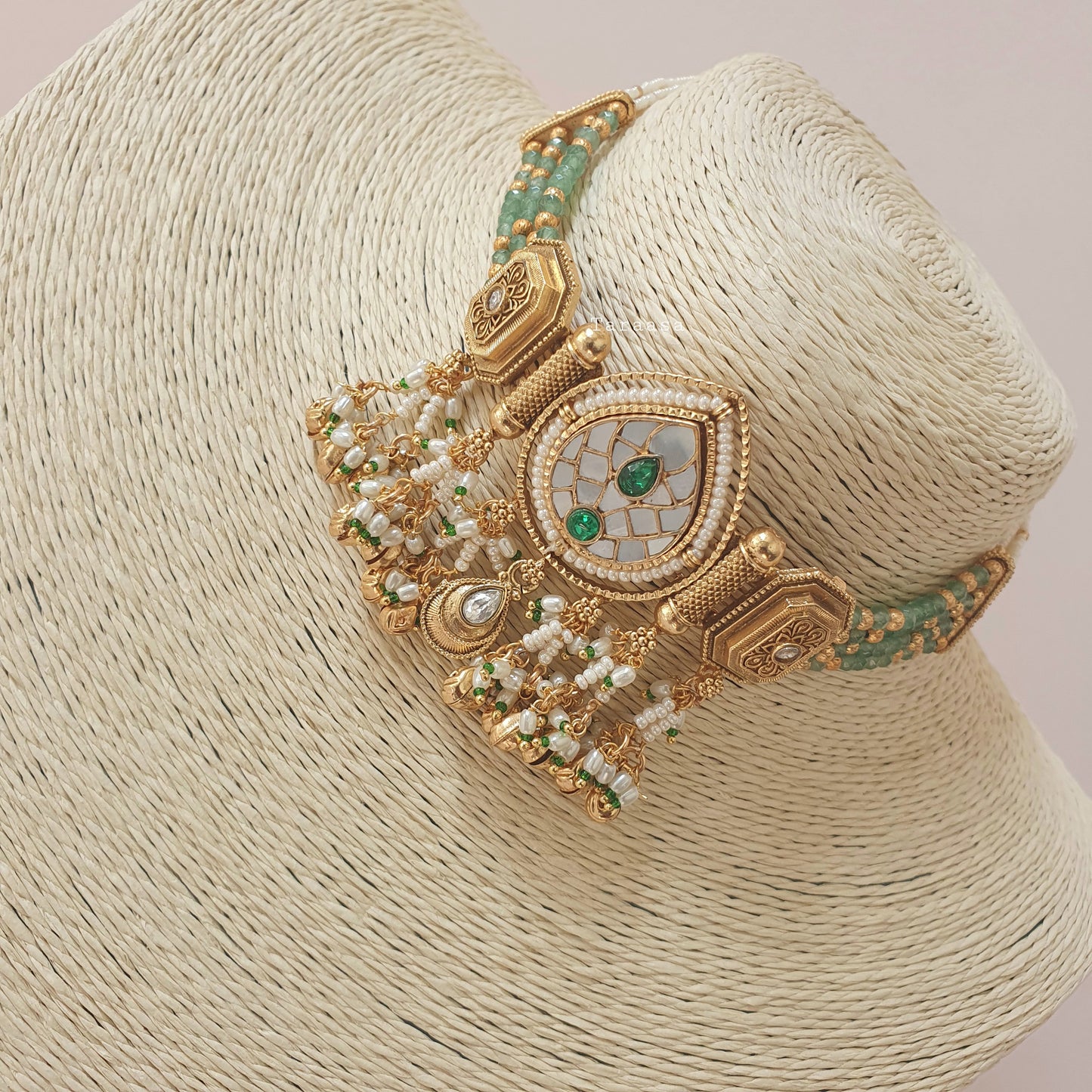 Heritage Mother of Pearl Set Green
