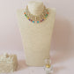 Kundan Necklace Set Multicolour