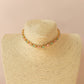 Dainty Choker Pink & Turquoise