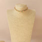 Dainty Choker Pink & Turquoise