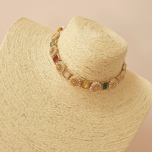 Traditional Choker Multicolour