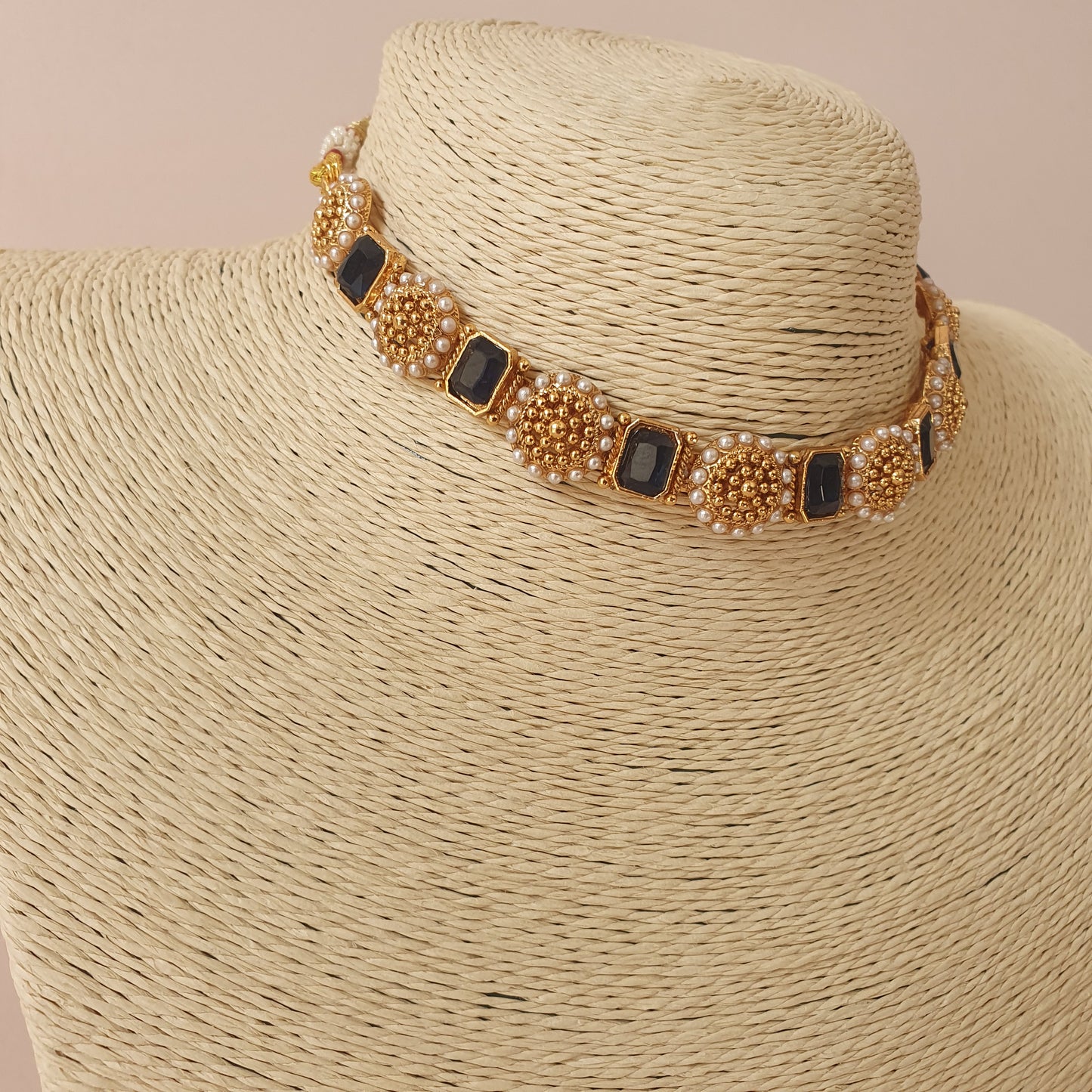 Traditional Choker Set Navy