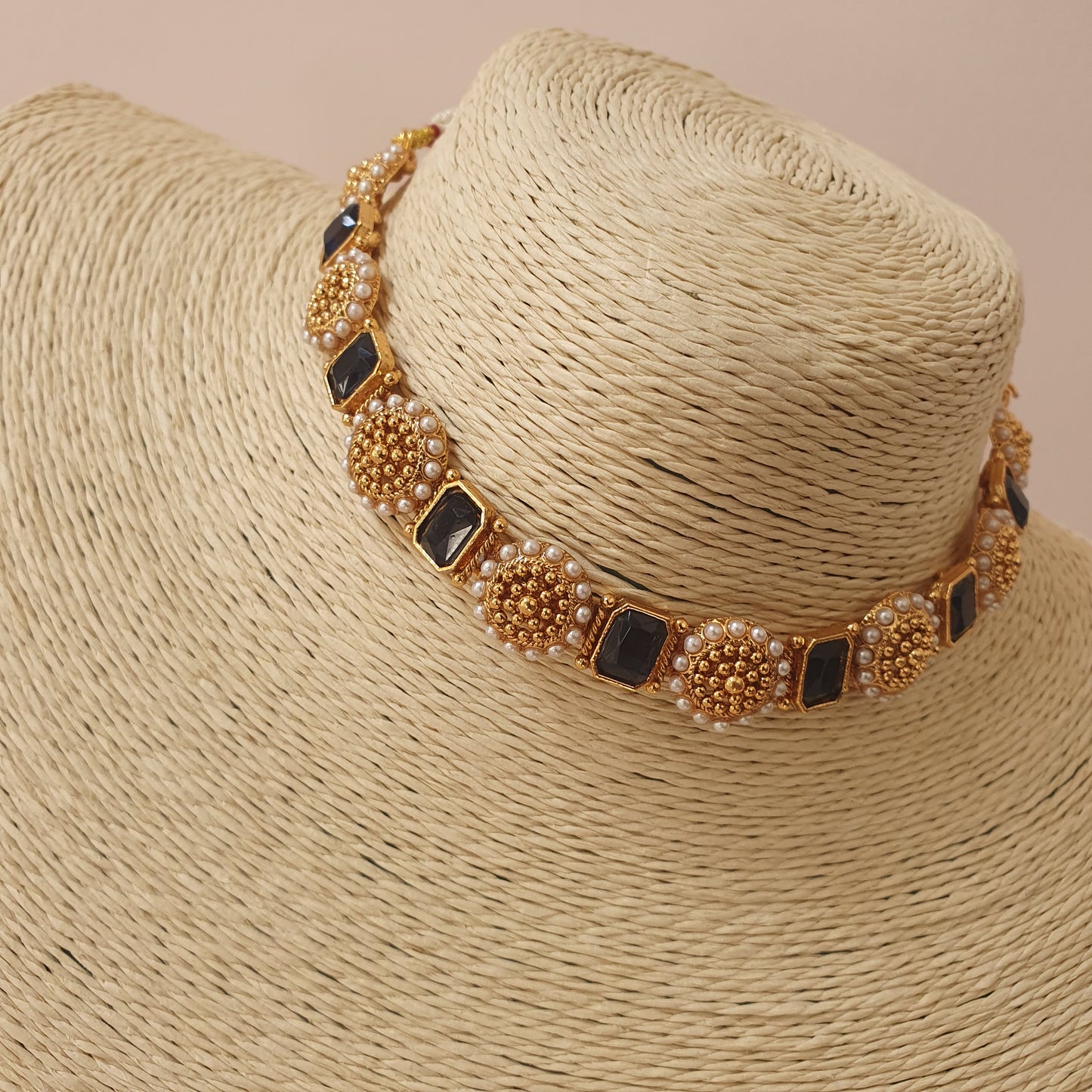 Traditional Choker Set Navy