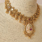 Heritage Meenakari Choker Cerise