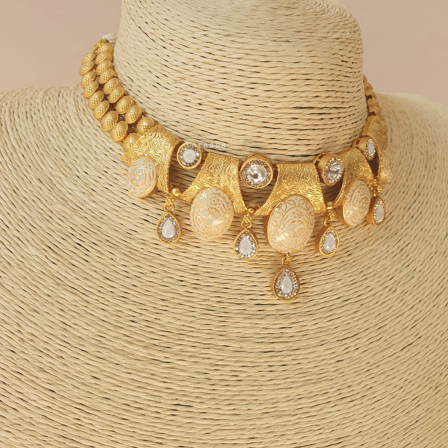 Heritage Meenakari Choker Set