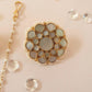 Mother of Pearl Stud Earring & Maang Tikka Set