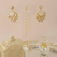White Onyx Maang Tikka Set