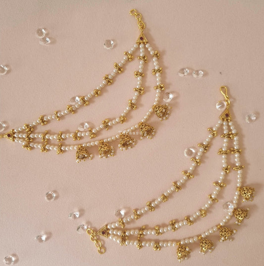 Gold & Pearl Kanchans