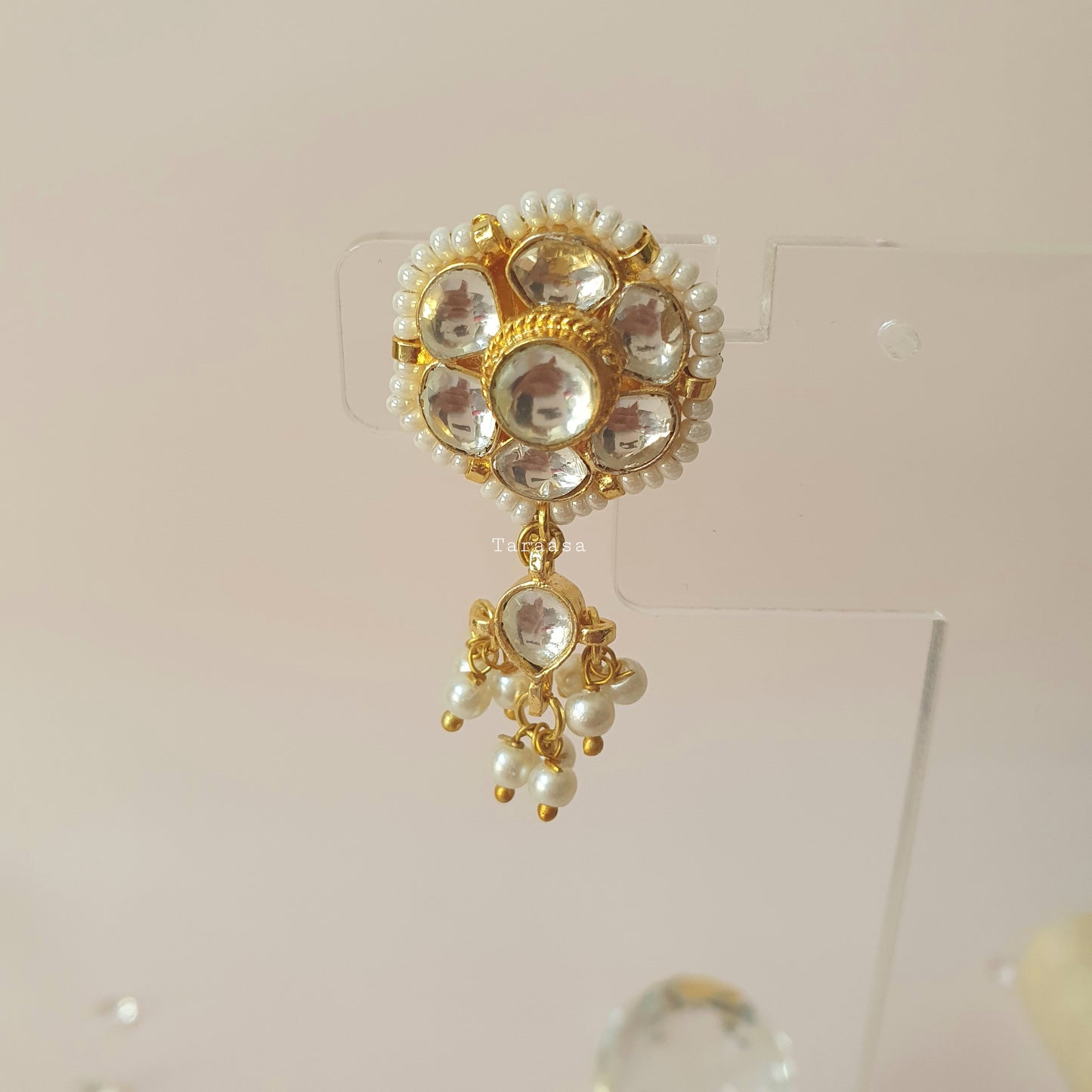 Mustard Kundan Choker