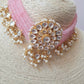 Pink Kundan Choker
