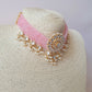 Pink Kundan Choker