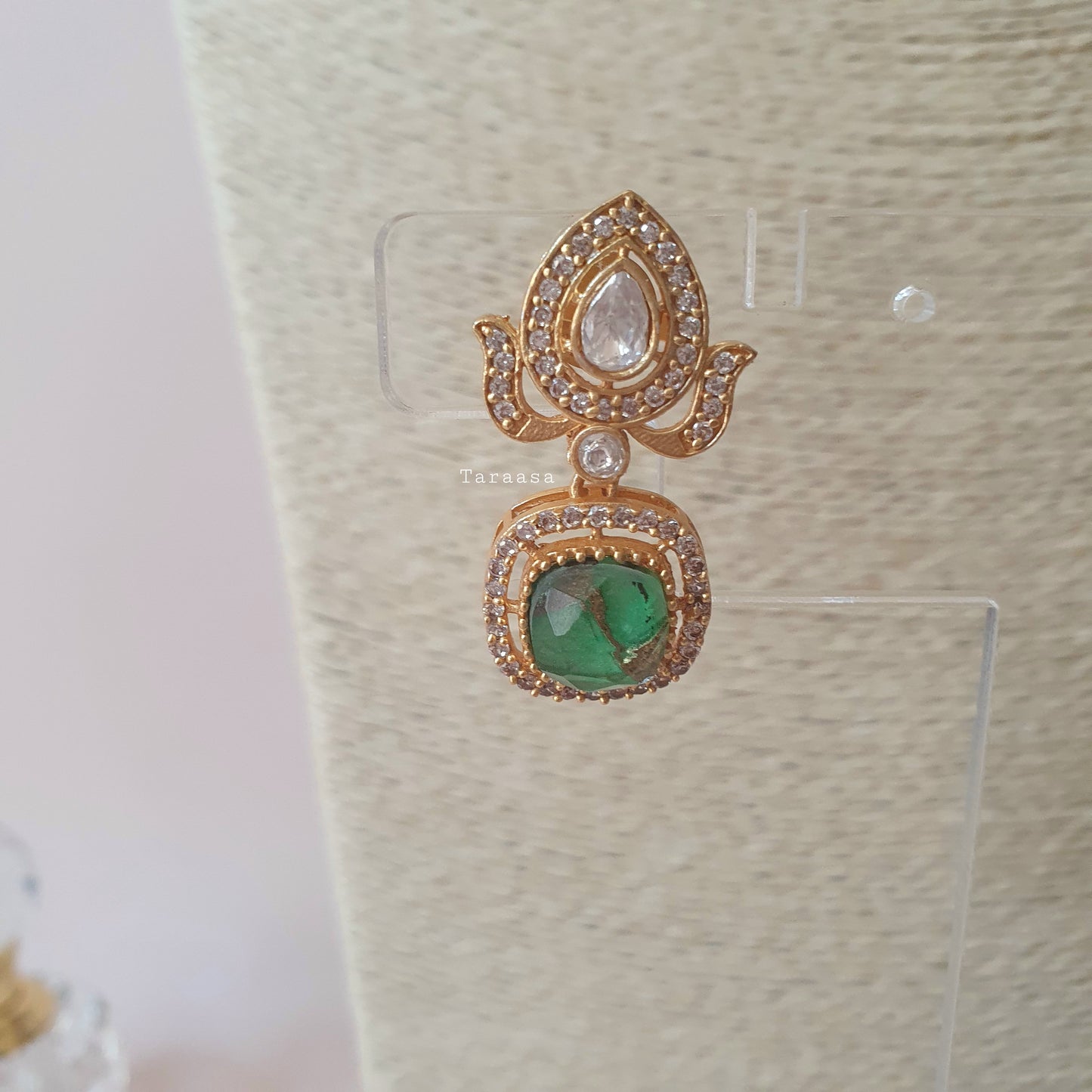 Emerald Firestone Choker