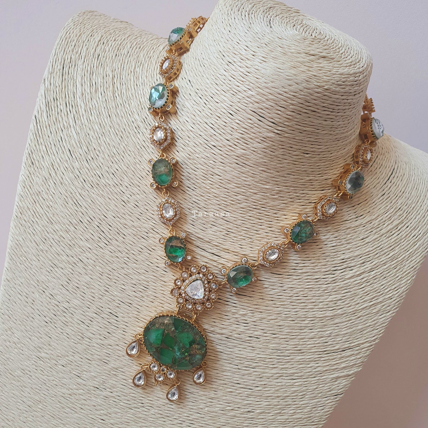 Emerald Firestone Necklace