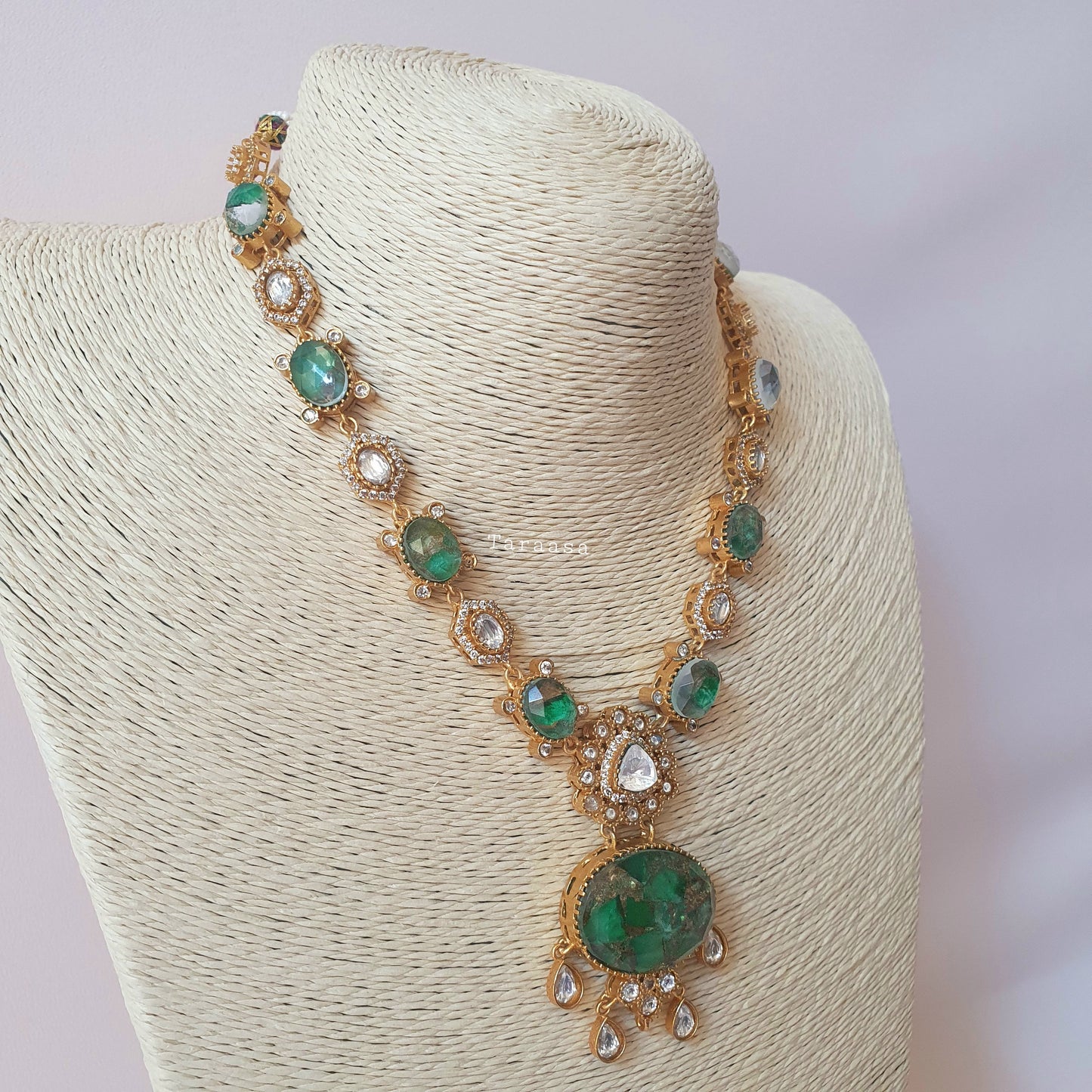Emerald Firestone Necklace