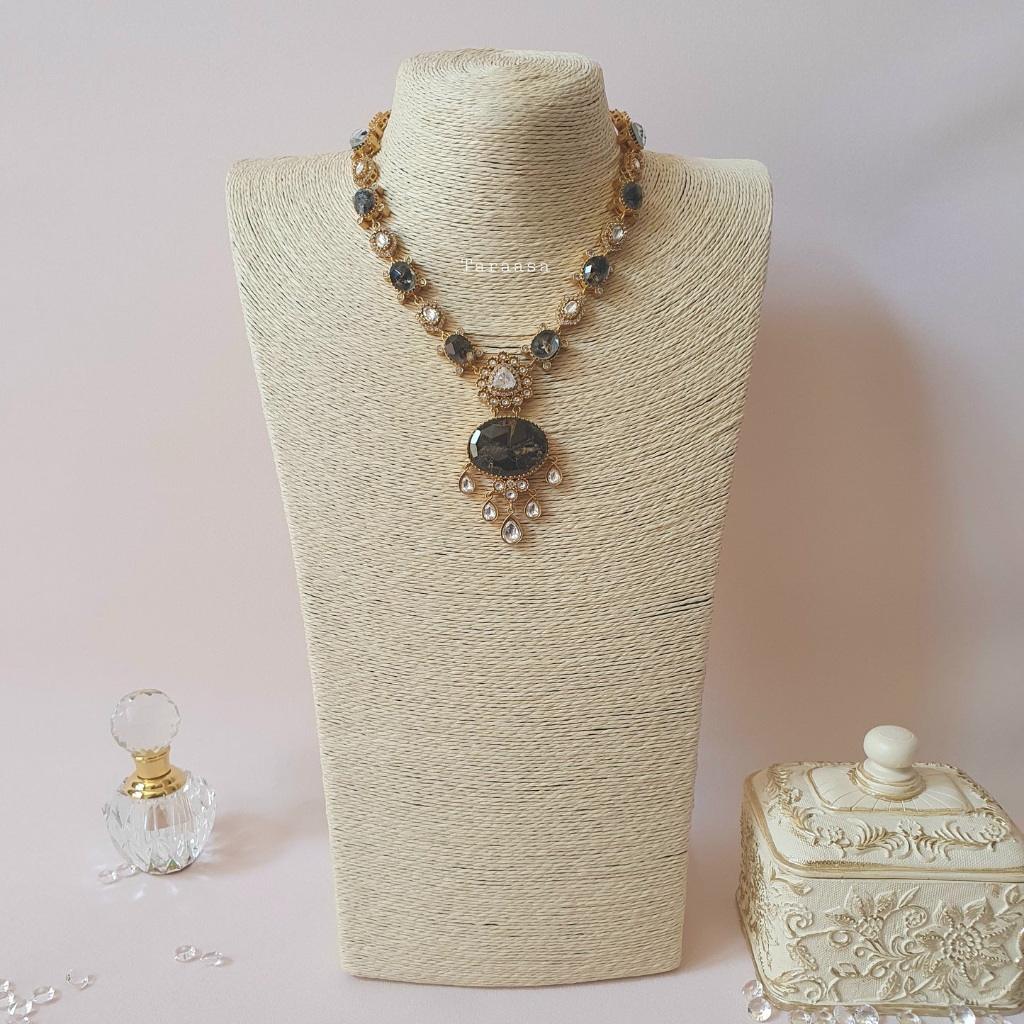 Black Firestone Necklace